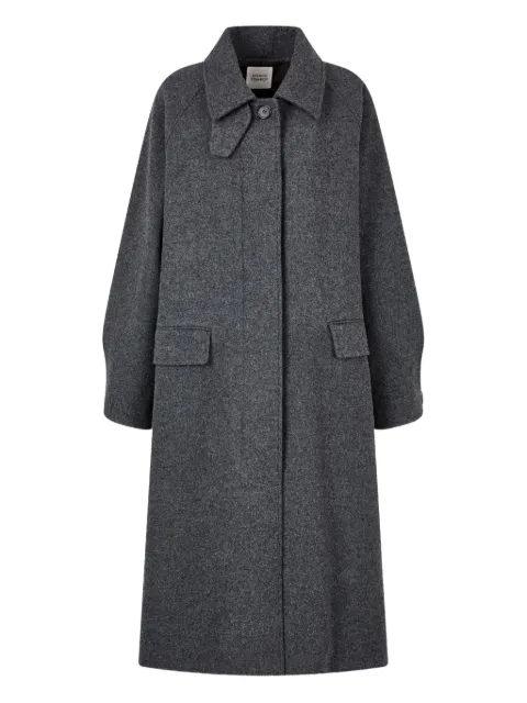 TOMBOY Balmacaan single-breasted coat Grey 9105411173