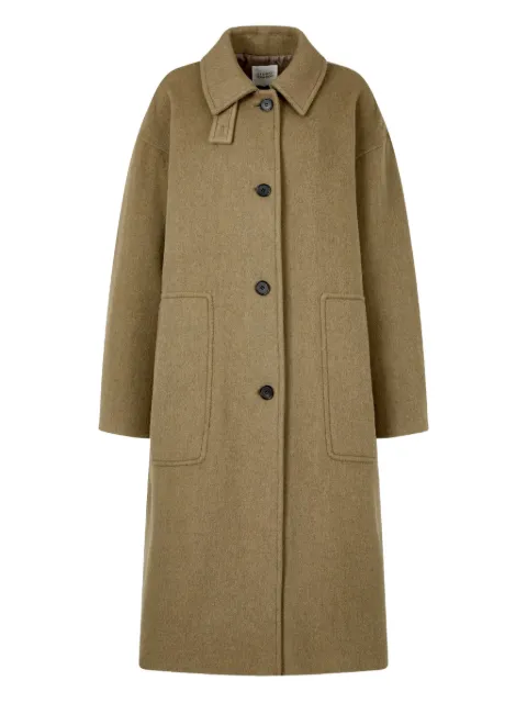 TOMBOY single-breasted felted coat Neutrals 9105411171