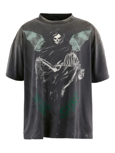 SAINT MXXXXXX Wicked Saint T-shirt Black SMHR10000011