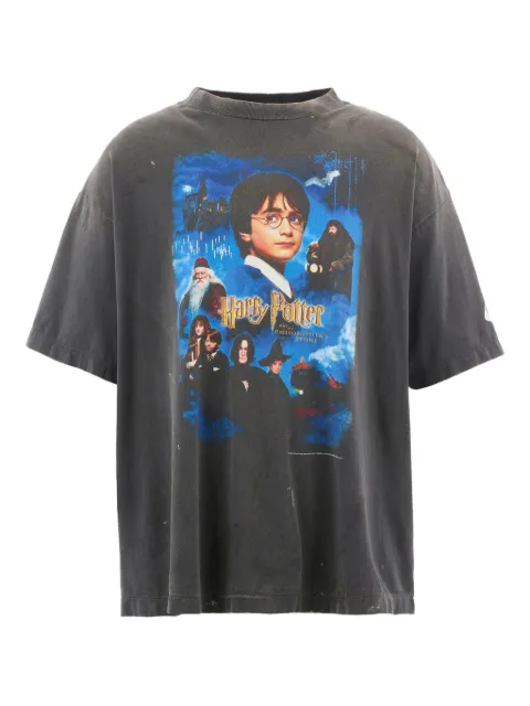 SAINT MXXXXXX Harry Potter cotton T-shirt Black SMHR10000C45