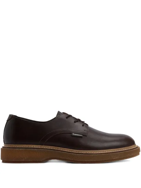 Barbour Harefield leather derby shoes Black MFO0819BR98