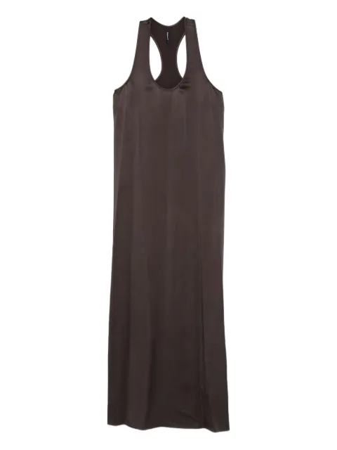 CHB CHRISTIAN BOARO racer-back slip dress Brown DR11ES01RTW25P