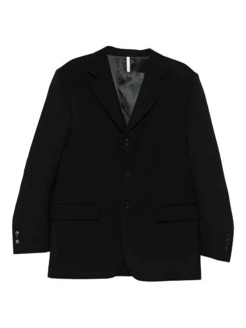 Sunflower single-breasted notched-lapel jacket Black 41673