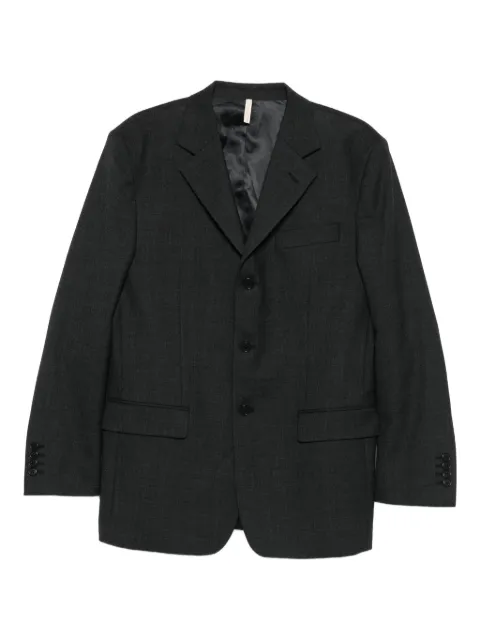 Sunflower single-breasted notched-lapel jacket Grey 41604