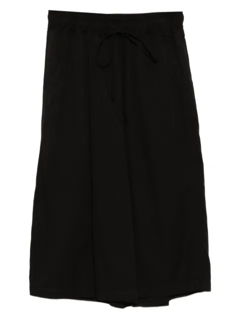 Julius over-wrapping shorts Black 917PAM19BK