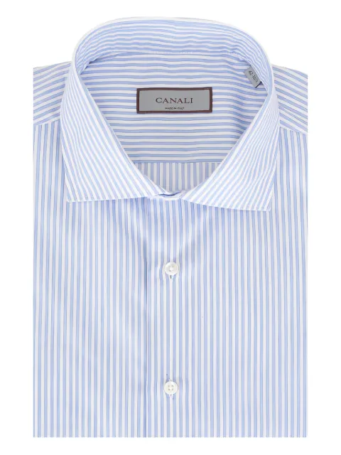 Canali striped shirt White GD03618