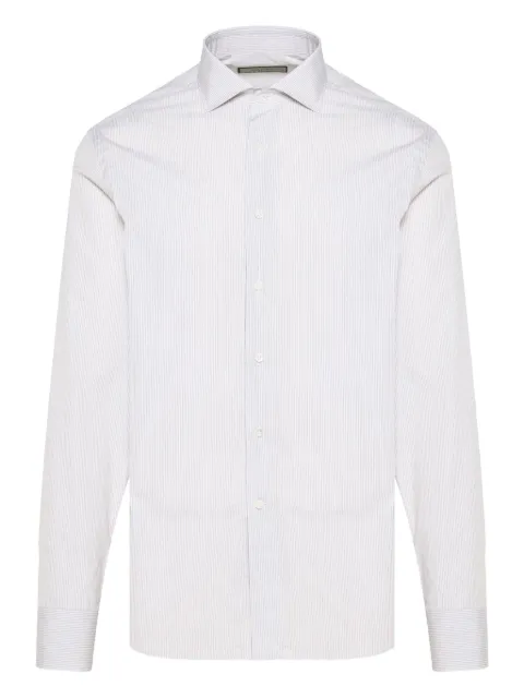 Canali striped shirt White GD03634