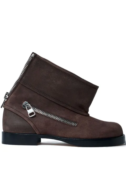 JW Anderson suede ankle boots Brown BT0101LA0319631