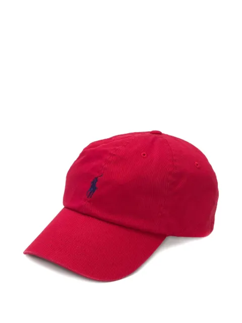 Polo Ralph Lauren logo-embroidered baseball cap Red 710548524002