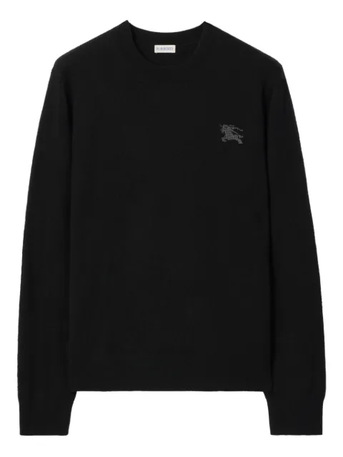 Burberry logo wool sweater Black 8115814
