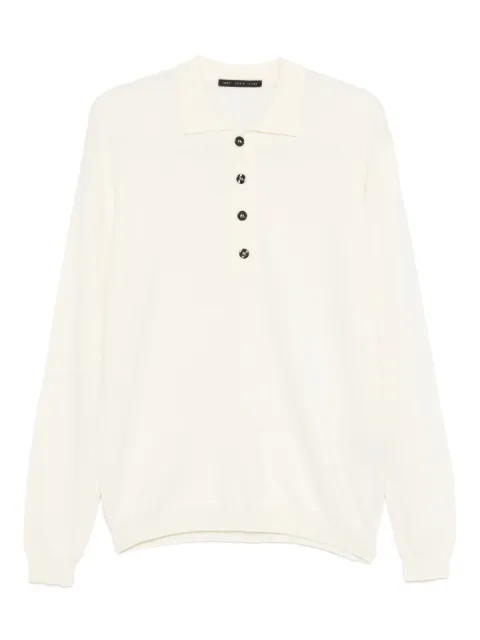Low Brand button-placket polo shirt Neutrals L1MFW25266736