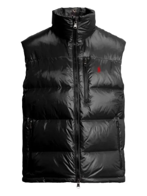 Polo Ralph Lauren zipped sleeveless gilet Black 710P06138001