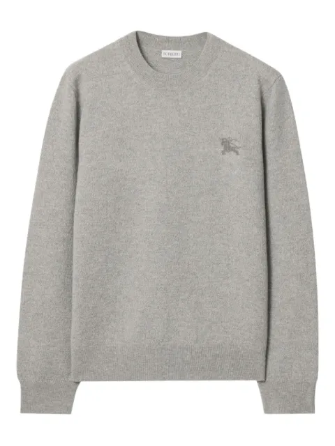 Burberry logo-detail wool sweater Grey 8116365