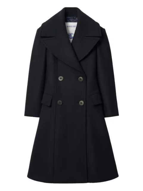Burberry wool tailored coat Blue 8115047