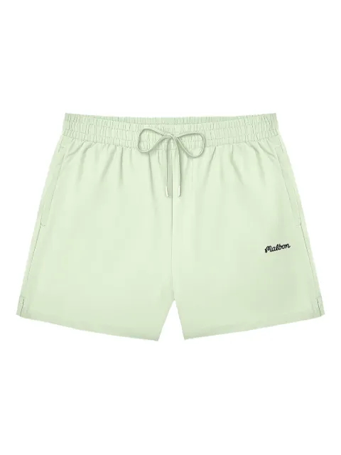 Malbon Golf drawstring-waist performance shorts Green M8678ALO