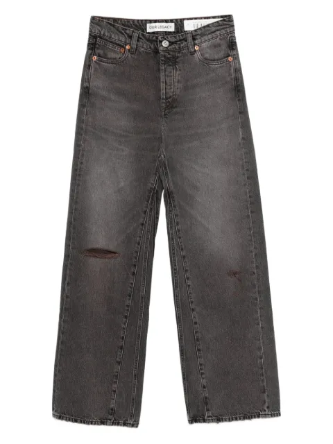 OUR LEGACY ripped-detail jeans Grey W4255TH