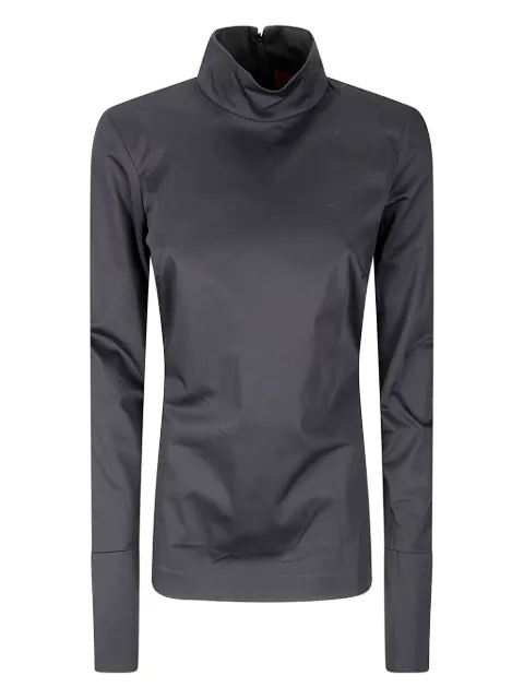 THELATEST high-neck blouse Black TLW04005T0194ABTPBT0002