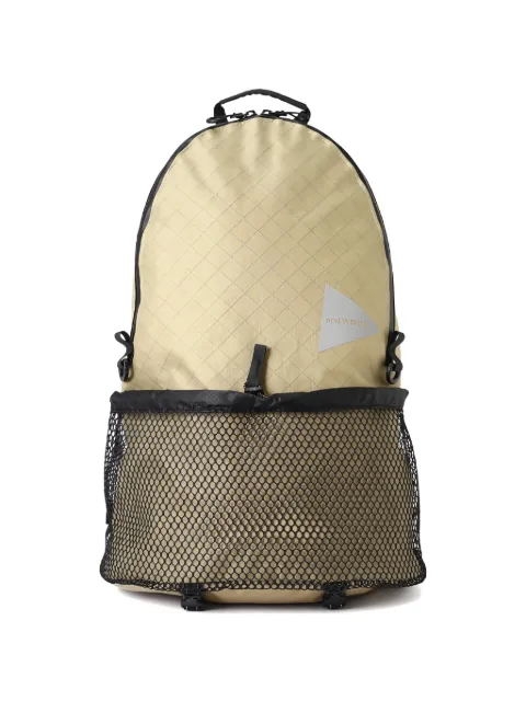 and Wander Ecopack logo-detail backpack (20L) Neutrals 5744975192