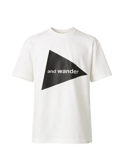 and Wander logo-print T-shirt White 5744184187