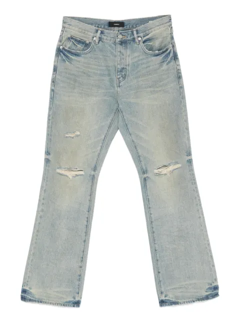 Purple Brand cotton bootcut jeans Blue P026DFDR525