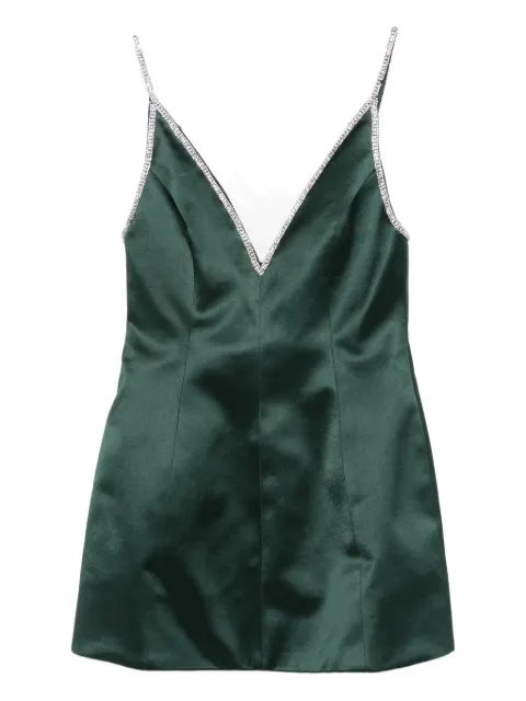 Retrofete Trinnie embellished mini dress Green HL259765