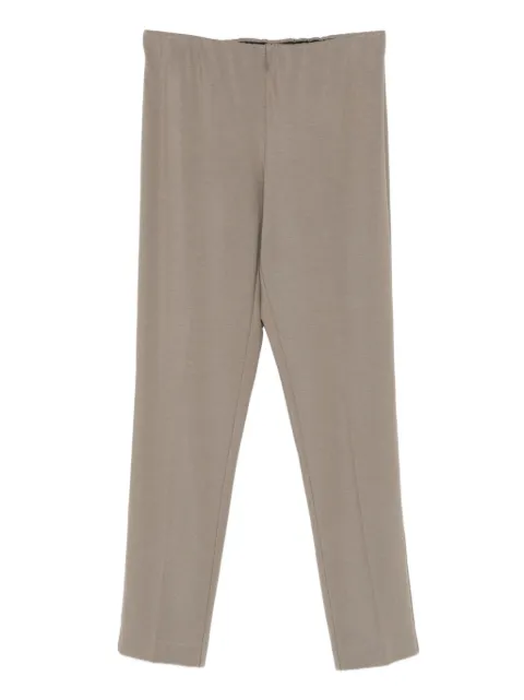 Le Tricot Perugia straight-leg trousers Neutrals 66337