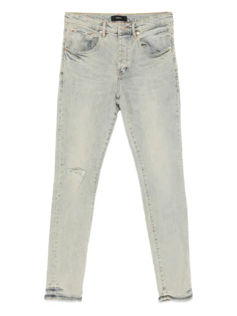 Purple Brand P002 distressed jeans Blue P002VSBL825