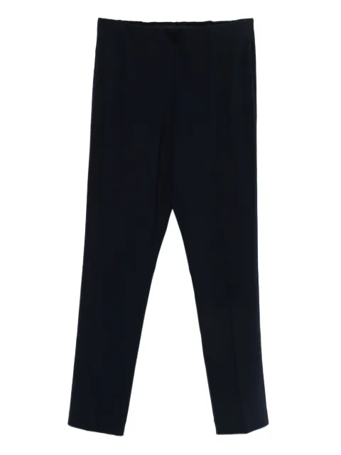 Le Tricot Perugia elasticated-waist pants Black 66337
