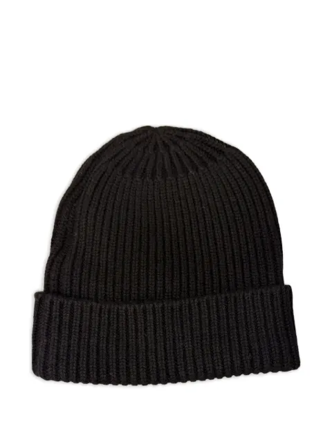 Emerson Renaldi ribbed beanie hat Black EMEW25110