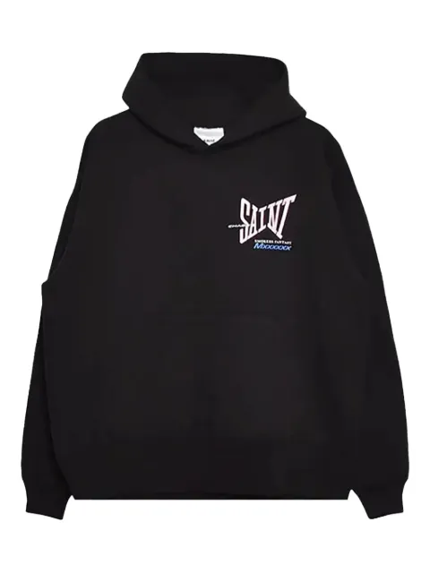 SAINT MXXXXXX cotton hoodie Black SMHR8047