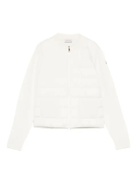 Moncler wool cardigan White L20939B00040M1131
