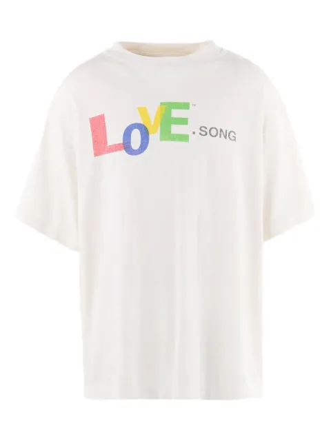 SAINT MXXXXXX Love Song T-shirt White SMHR8019