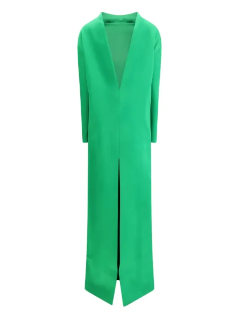 TOM FORD long-sleeved dress Green AB3612FAX1653