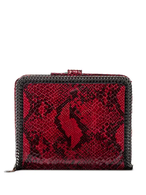 Stella McCartney Pre-Owned 2000s python-print chain-link iPad cover Red 393208
