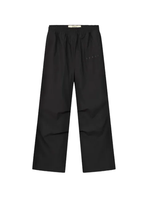 ROUGH. elasticated-waist track pants Black 9624775983368