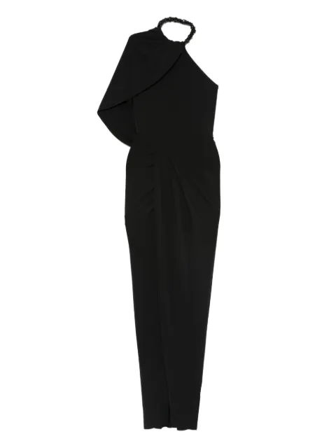 Amen bead-detail maxi dress Black AMW25504W25011009