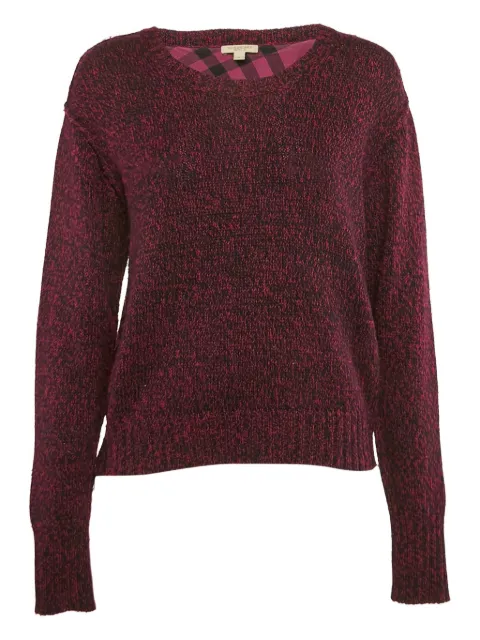 Burberry Pre-Owned long-sleeve sweater Pink 1119433