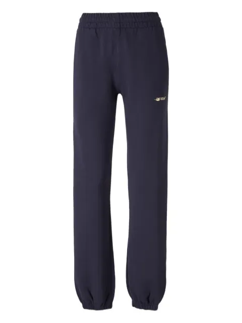 Off-White elastic-waistband track pants Blue 2CH006F25FLE001