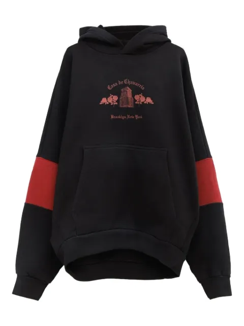 Willy Chavarria Casa de Chavarria hoodie Black WCJSY0096