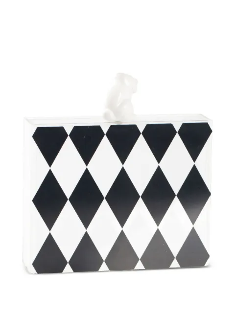 Cecilia Ma Couture 2000 Box clutch bag Black 203952