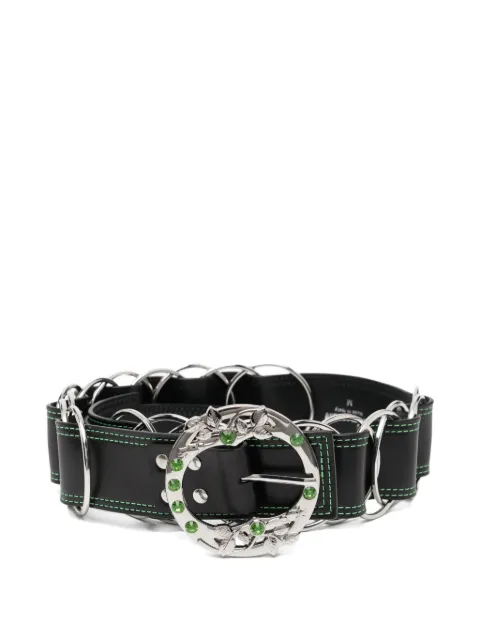 Chopova Lowena crystal-embellished belt Black 6717