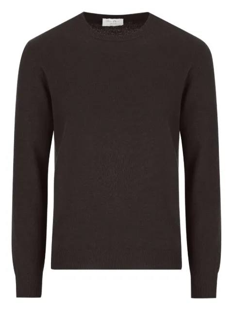CHEZ PAUL ribbed cashmere sweater Brown 34001CAFFE