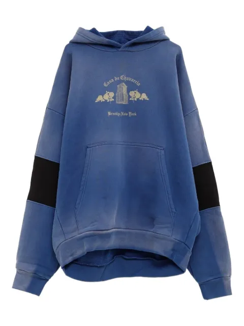 Willy Chavarria Casa de Chavarria hoodie Blue WCJSY0096