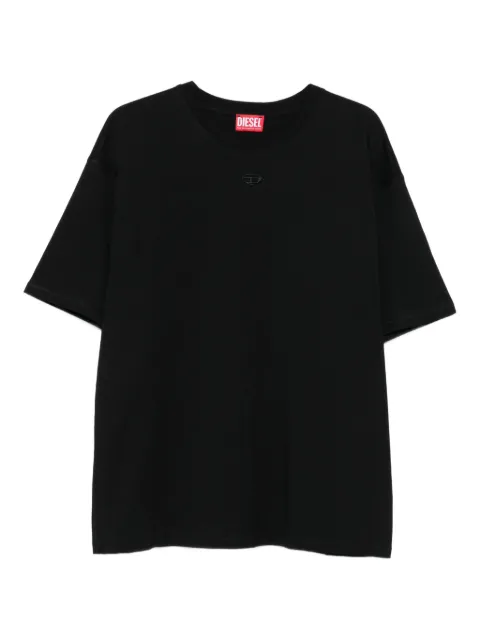 Diesel logo-embroidered t-shirt Black A215620PLAT