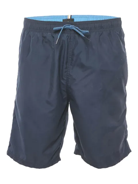 BOSS elasticated-waistband swim shorts Blue 1171558