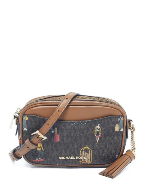 Michael Kors Vintage Jet set top-zip cross body bag Brown 1180040
