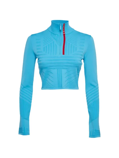 Prada Pre-Owned zip top Blue 1180690