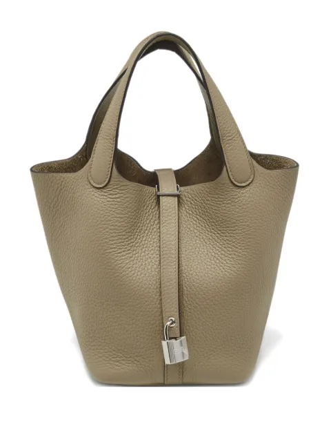 Hermès Pre-Owned Picotin Lock 18 tote bag Neutrals 1184152