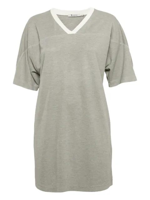 Alexander Wang V-neck long-sleeve T-shirt Grey 1172652