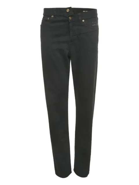 Saint Laurent Pre-Owned cotton jeans Black 1181552